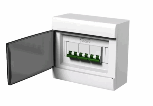 tablero para caja termica 4 a 8 modulos