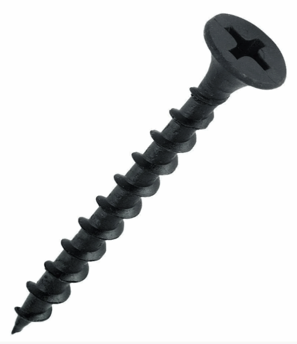 tornillo wall negro 6 x 2