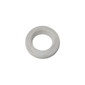 cable unipolar 1 mm blanco