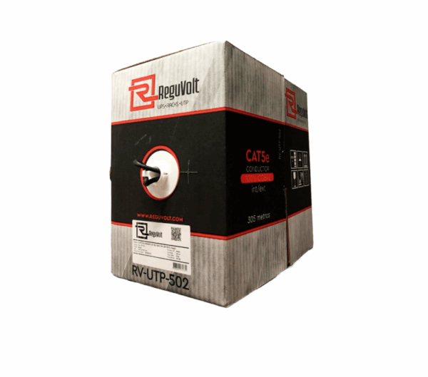 REGUVOLT UTP CAT5E 305 MTS 100% COBRE