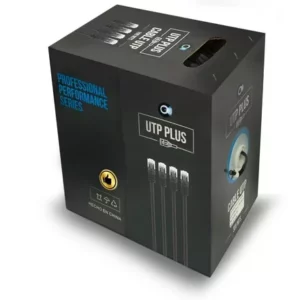 cable utp plus 305 metros | aleación 0,48 mm | cat 5e | ideal cctv y redes