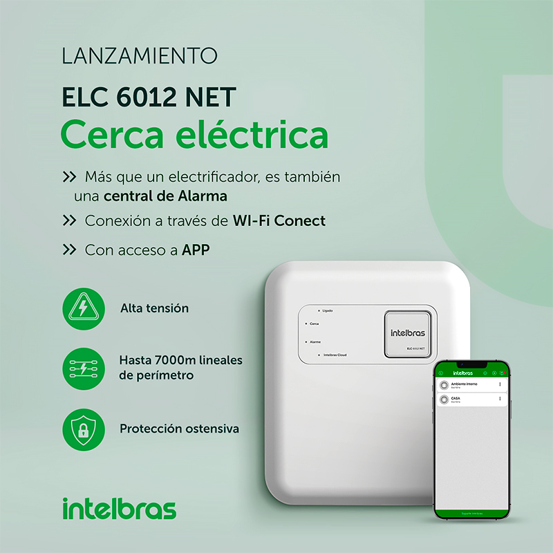 intelbras cerco electrico elc 6012 net
