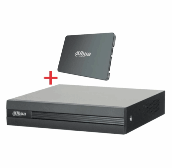xvr dahua wizsense b08 i 8ch + disco ssd dahua 1tb