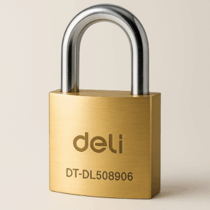 candado de latón deli 50 mm – modelo dt dl508906