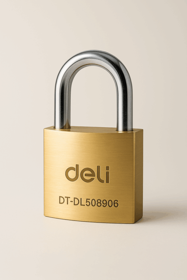 candado de latón deli 50 mm – modelo dt dl508906