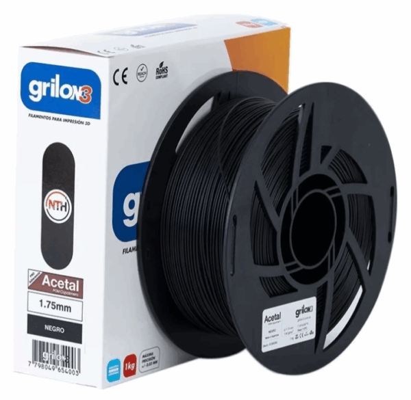 filamento grilon3 negro 1 kg – 1.75 mm