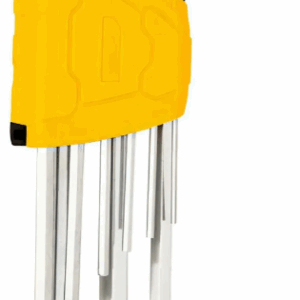 deli juego de llaves allen, punta hexagonal 9 pzs edl 3590
