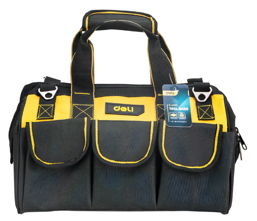 bolso de herramientas 13 bolsillos multifuncón deli