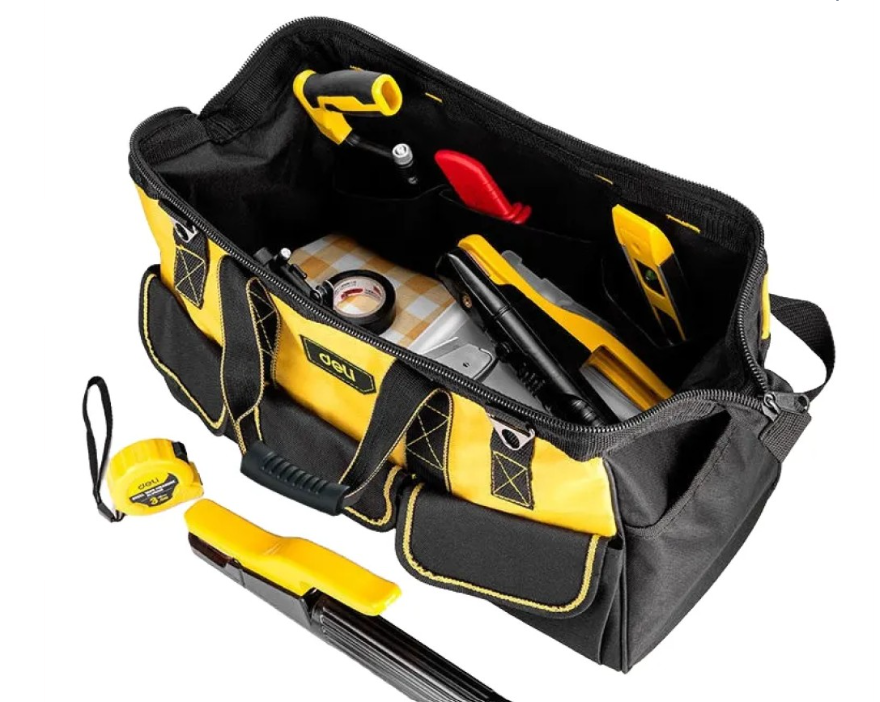bolso de herramientas 16 bolsillos multifuncón deli