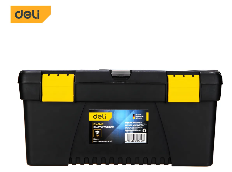 deli caja de herramientas de 17" edl432417