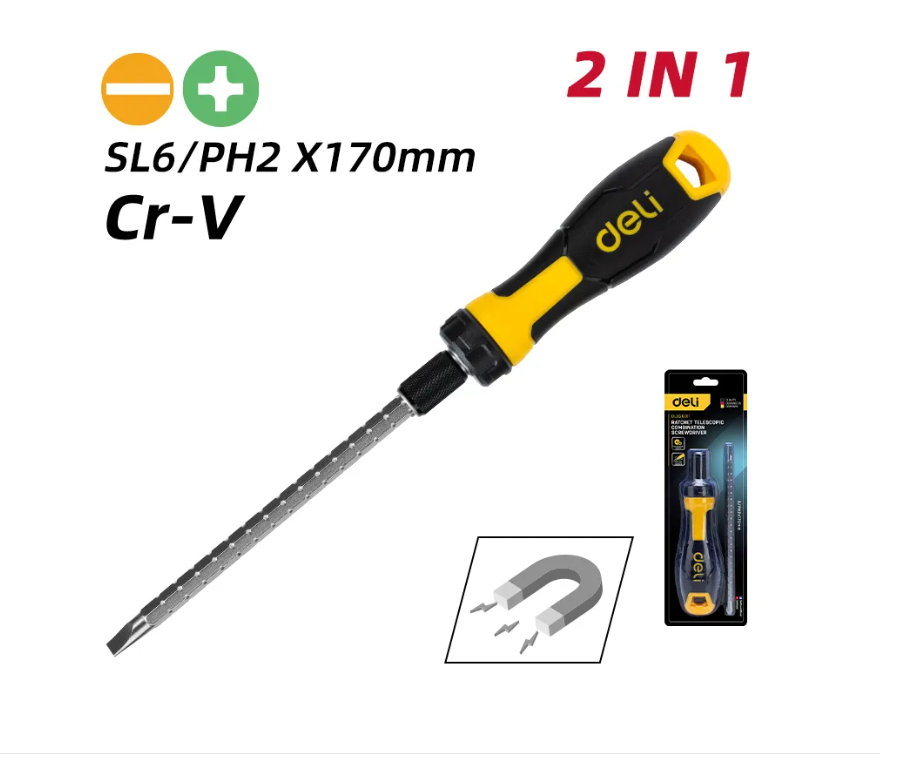 deli destornillador cricket x 2 dl626011
