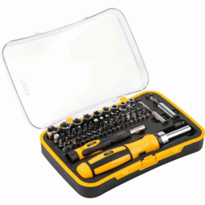 deli destornillador de punta intercambiable pack x 65 unidades