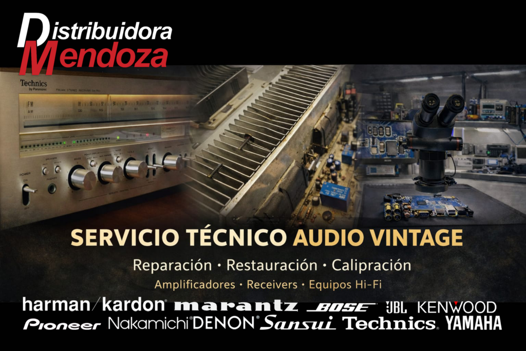 banner audio vintage